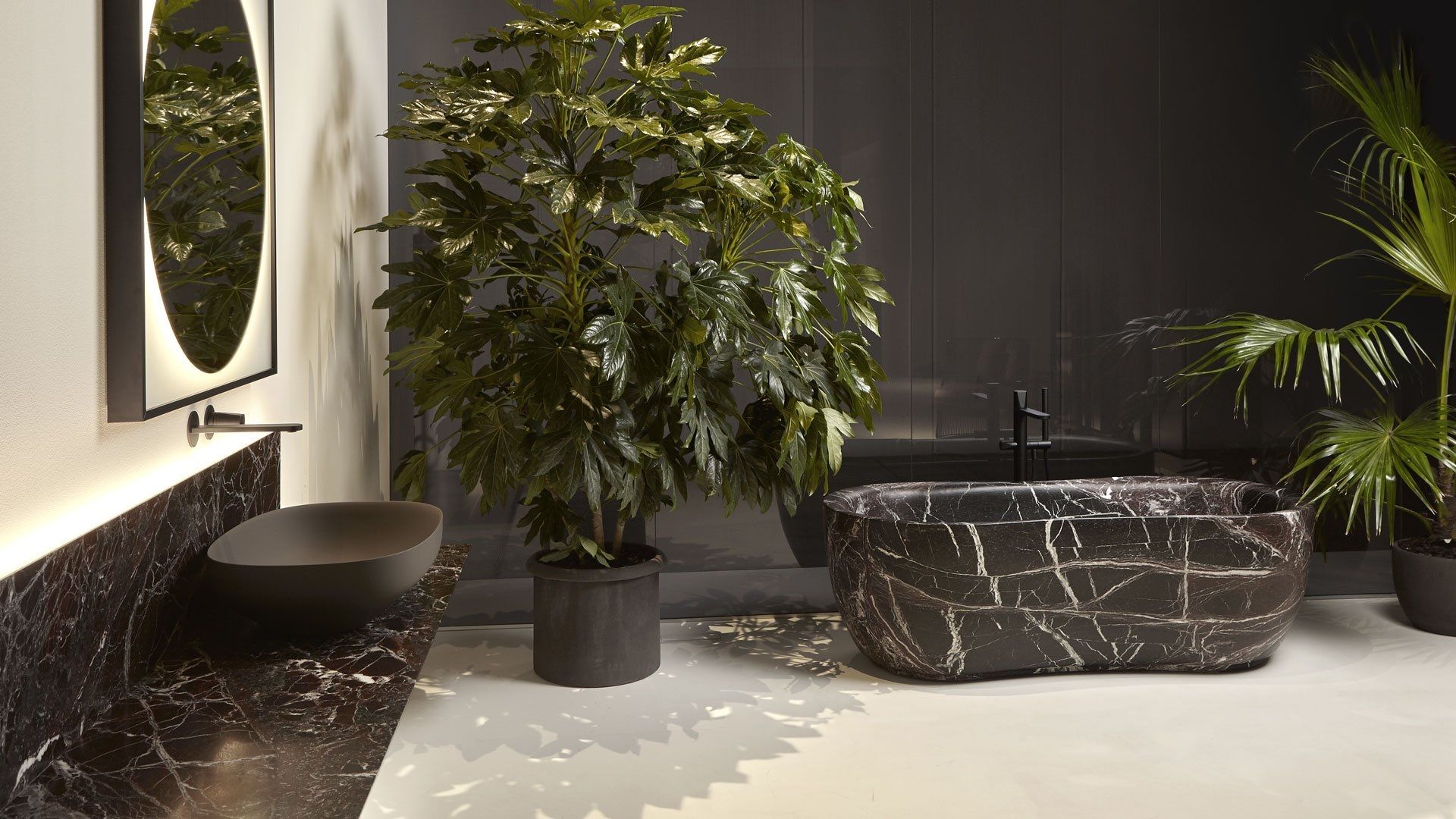 Bild eines Badezimmers