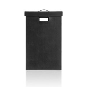 BROWNIE WB  Wäschebehälter quadratisch - schwarz